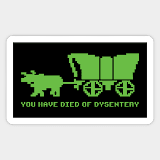 You Have Died of Dysentery Magnet